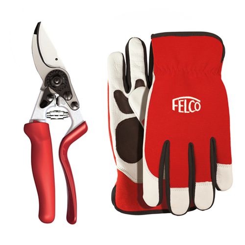 Nůžky FELCO 7+ rukavice L-XL (dárkový set)